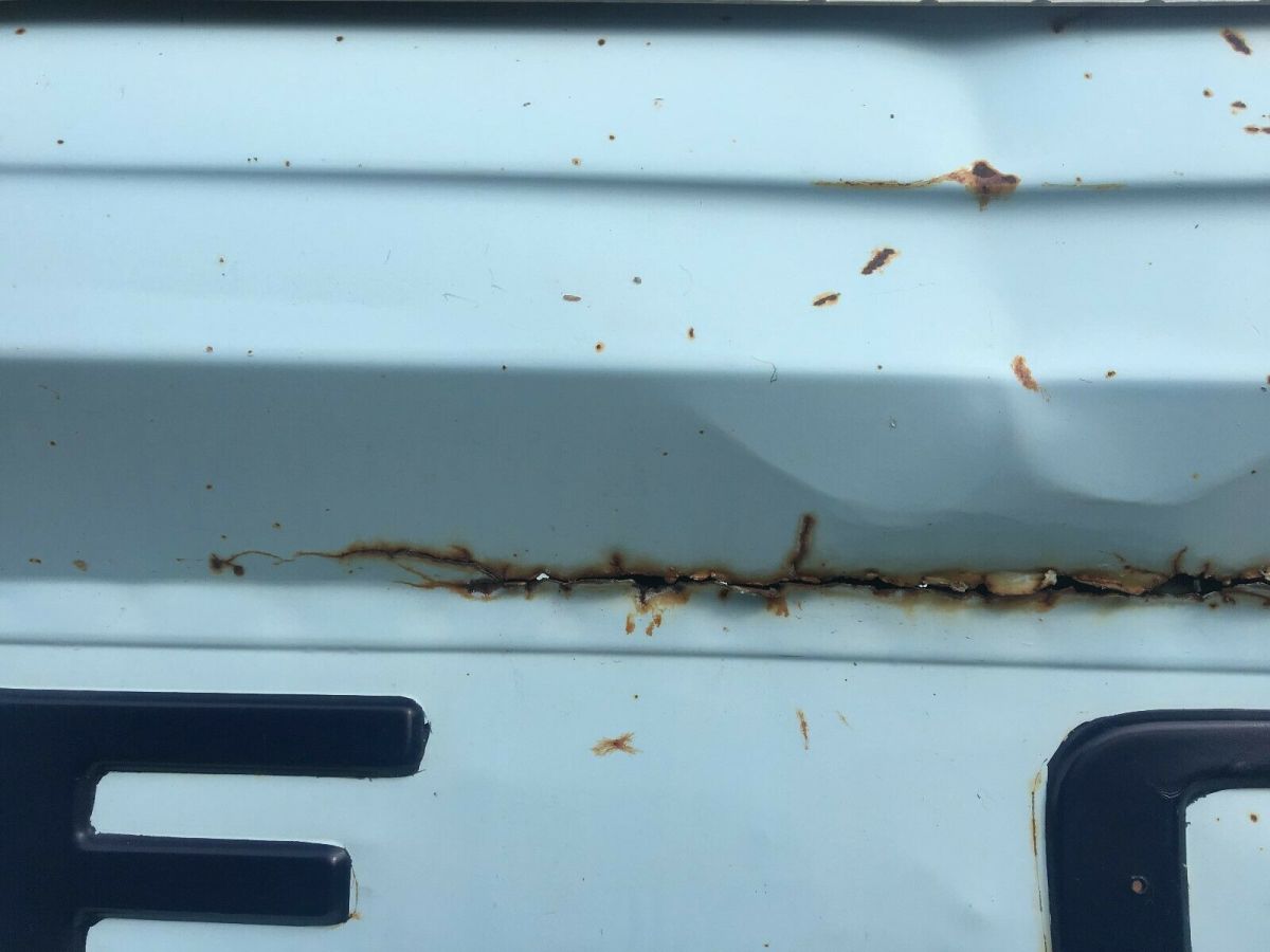 1966 Blue Ford F-100 Standard Cab Pickup