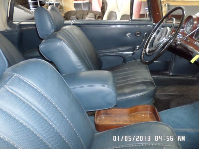 1964 White Mercedes-Benz 200-Series Convertible