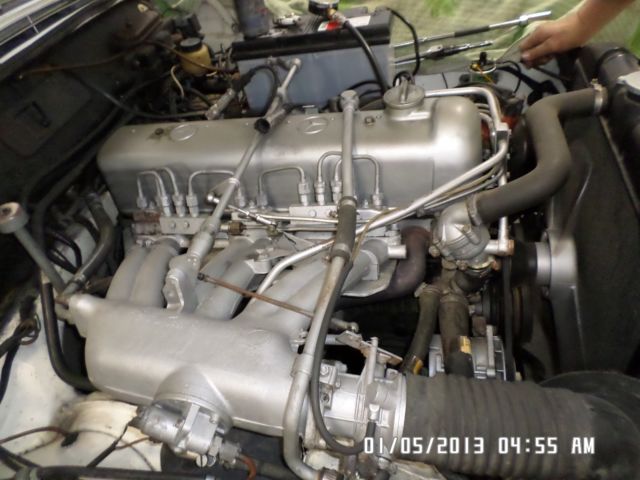 1964 White Mercedes-Benz 200-Series Convertible