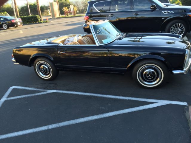 1964 Black Mercedes-Benz SL-Class Convertible