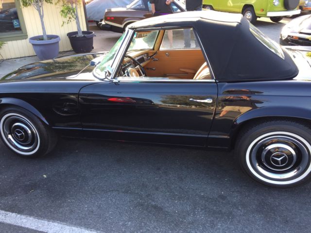 1964 Black Mercedes-Benz SL-Class Convertible