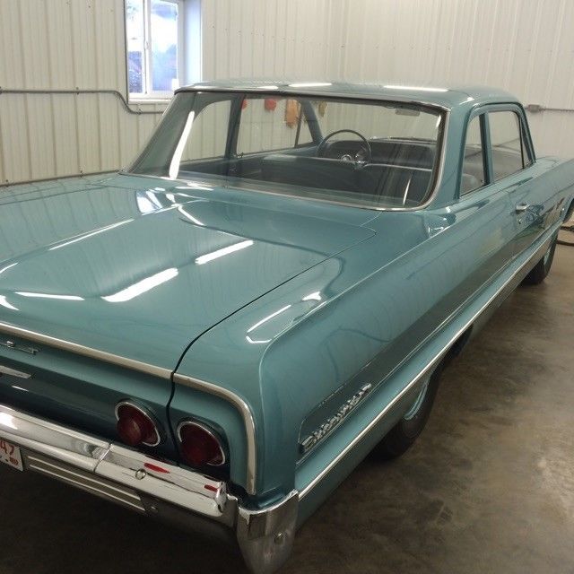 1964 Aqua Chevrolet Impala 2dr