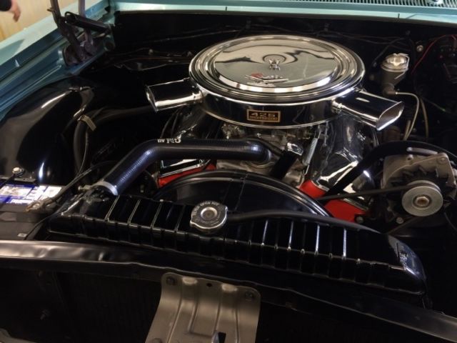 1964 Aqua Chevrolet Impala 2dr