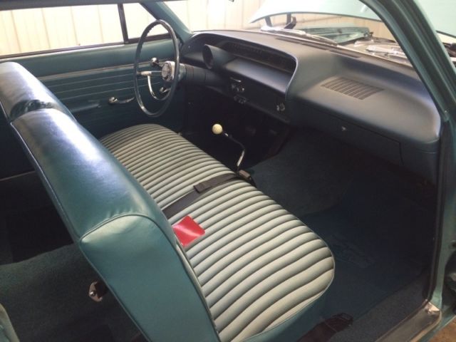 1964 Aqua Chevrolet Impala 2dr