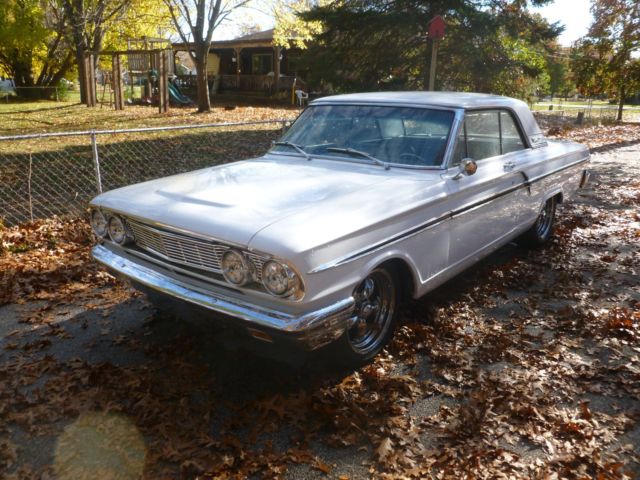 1964 White Ford Fairlane Coupe
