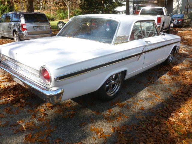 1964 White Ford Fairlane Coupe