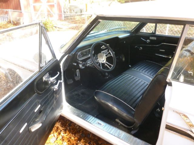 1964 White Ford Fairlane Coupe