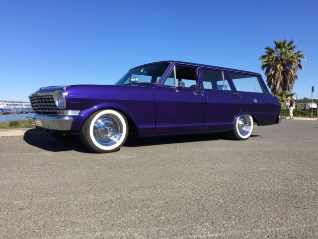 1964 Purple Chevrolet Nova Wagon