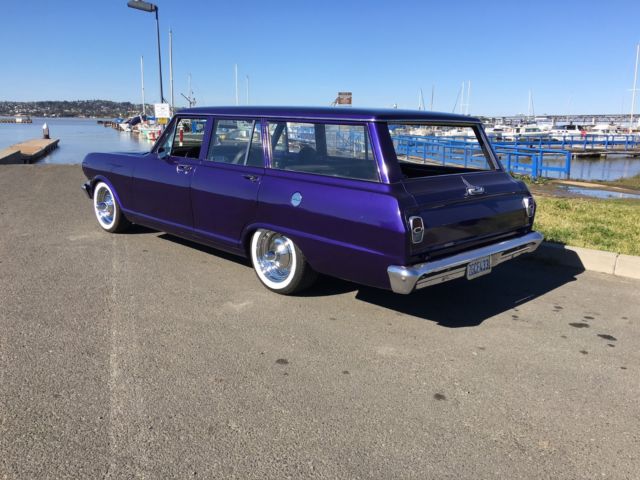 1964 Purple Chevrolet Nova Wagon
