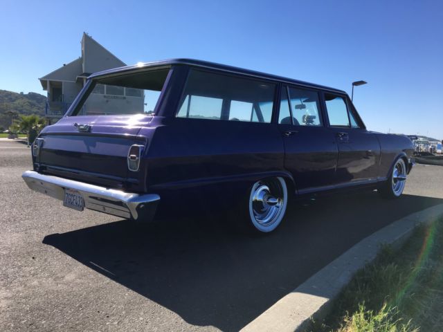 1964 Purple Chevrolet Nova Wagon
