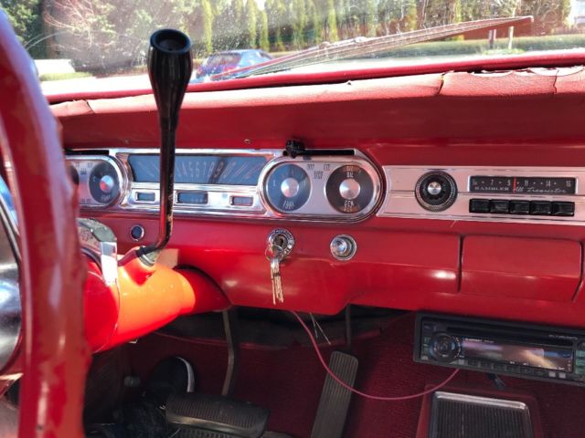 1964 Red AMC Rambler American 2. Door hard top