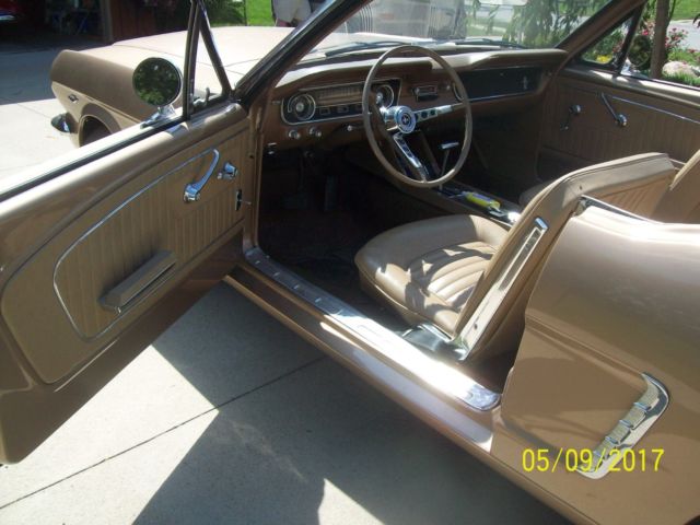 1964 Tan Ford Mustang Convertible