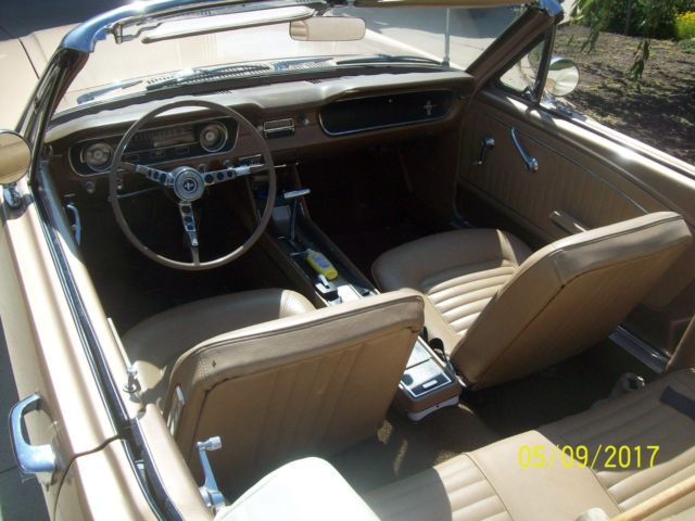1964 Tan Ford Mustang Convertible