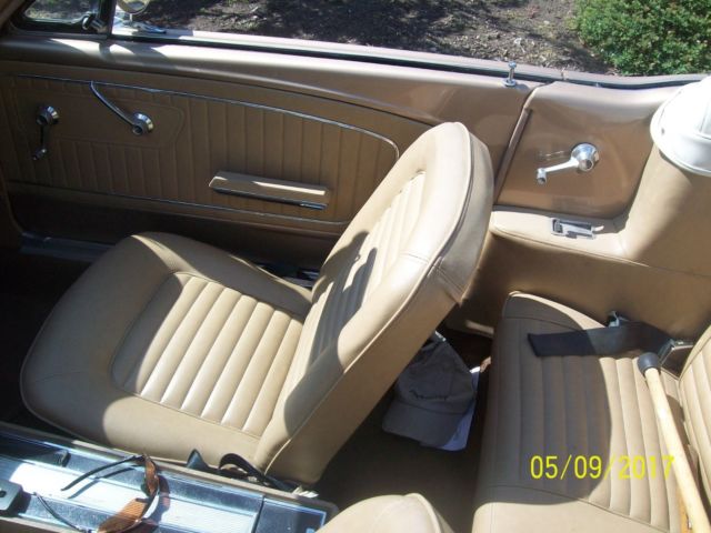 1964 Tan Ford Mustang Convertible