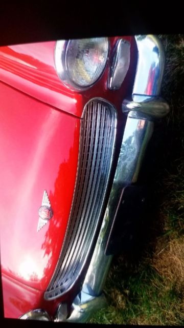 1964 Red Austin Healey Sprite Convertible