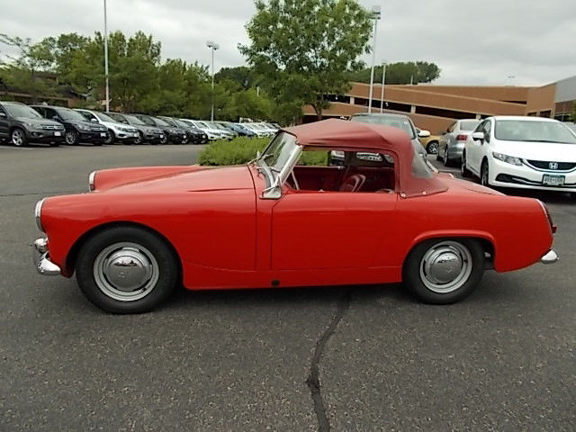 1964 Red Austin Healey Sprite Roadster Roadster