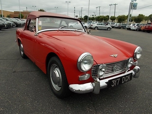 1964 Red Austin Healey Sprite Roadster Roadster