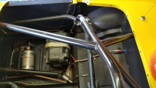 1964 Yellow Austin Healey Sprite