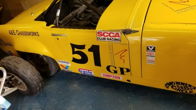 1964 Yellow Austin Healey Sprite