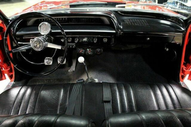 1964 Red Chevrolet Bel Air/150/210 Sedan