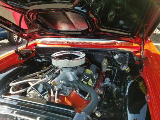 1964 Red Chevrolet Bel Air/150/210 Sedan