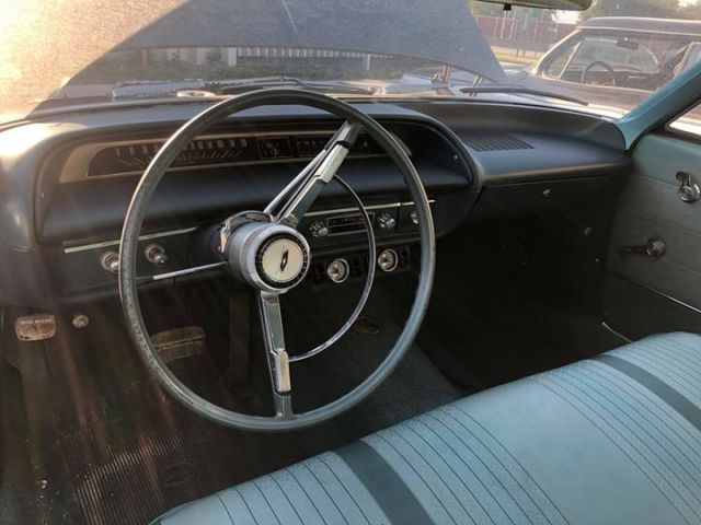 1964 turquoise Chevrolet Bel Air/150/210