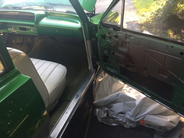 1964 Green Chevrolet Bel Air/150/210 Sedan