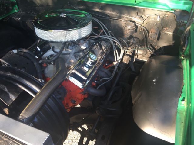 1964 Green Chevrolet Bel Air/150/210 Sedan