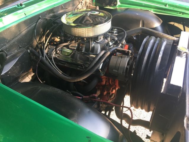 1964 Green Chevrolet Bel Air/150/210 Sedan