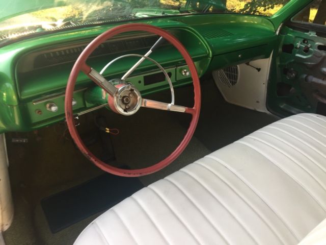 1964 Green Chevrolet Bel Air/150/210 Sedan