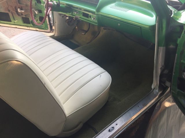 1964 Green Chevrolet Bel Air/150/210 Sedan