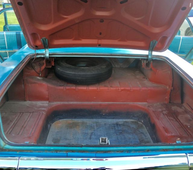 1964 Blue Chevrolet Bel Air/150/210 Sedan