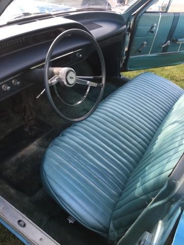 1964 Blue Chevrolet Bel Air/150/210 Sedan