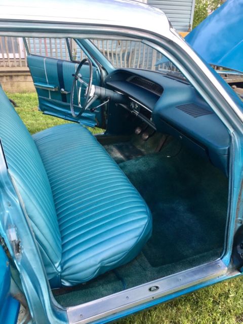 1964 Blue Chevrolet Bel Air/150/210 Sedan