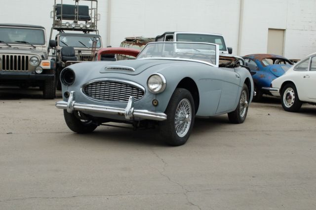 1964 Gray Austin Healey BJ-7 Convertible