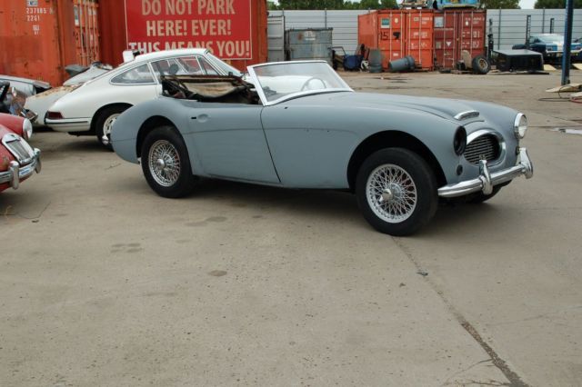 1964 Gray Austin Healey BJ-7 Convertible