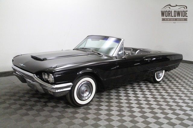 1964 Black Ford Thunderbird Convertible