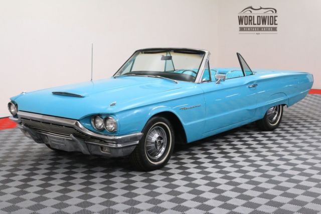 1964 Blue Ford Thunderbird