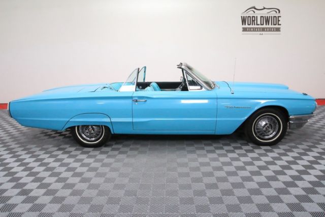 1964 Blue Ford Thunderbird