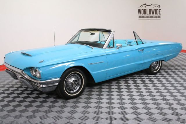 1964 Blue Ford Thunderbird