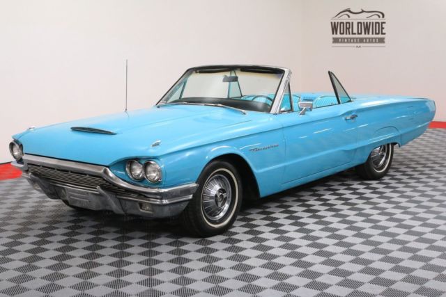 1964 Blue Ford Thunderbird