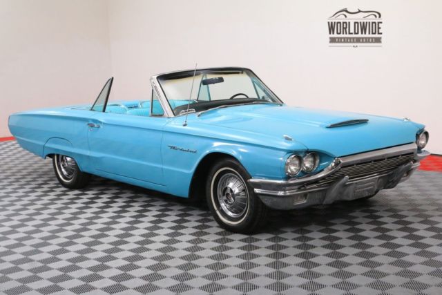 1964 Blue Ford Thunderbird