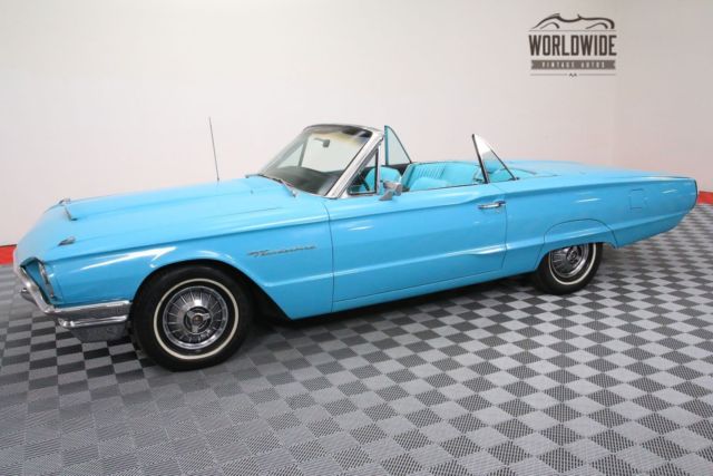 1964 Blue Ford Thunderbird
