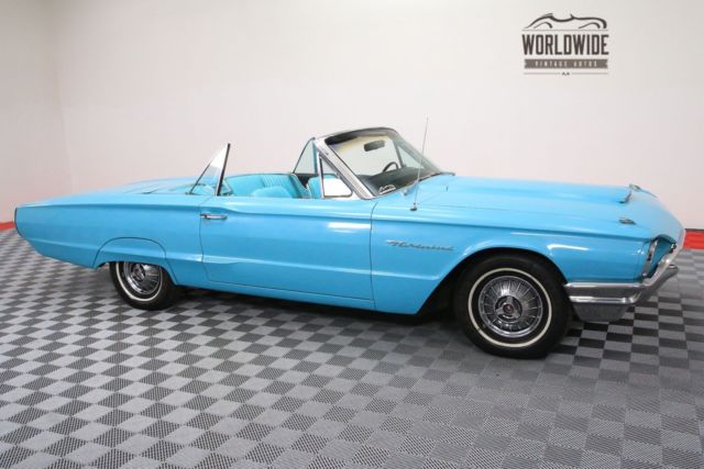 1964 Blue Ford Thunderbird