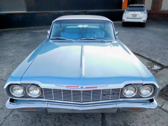 1964 Blue Chevrolet Impala Coupe