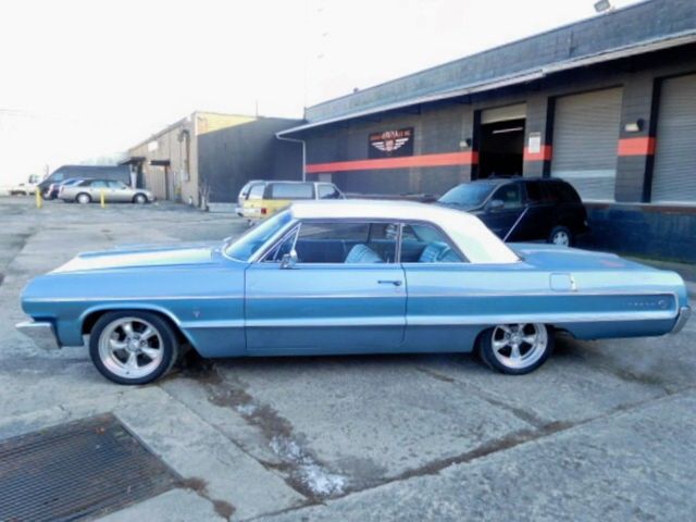 1964 Blue Chevrolet Impala Coupe