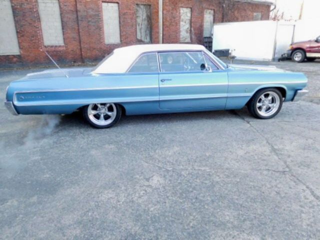 1964 Blue Chevrolet Impala Coupe