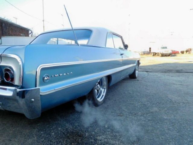 1964 Blue Chevrolet Impala Coupe