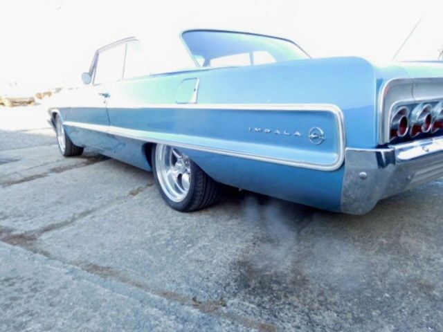 1964 Blue Chevrolet Impala Coupe