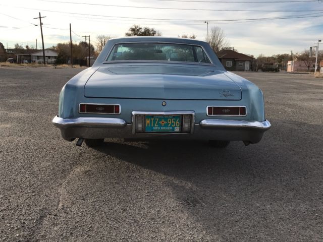 1964 Blue Buick Riviera Coupe